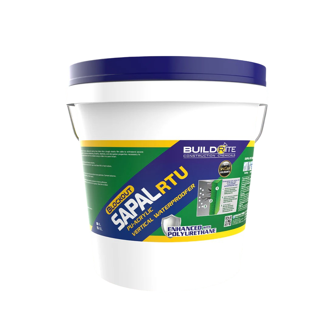 Blockout SAPAL RTU Gray ( 16Liter )